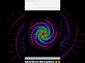 Amazing Geomatric Pattern Design using Python Turtle 🐢 watch it 😍 #python #turtle #shortsfeed #viral