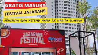 SENENG BANGET AKHIRNYA BISA KETEMU NAGITA SLAVINA SEDEKAT INI DI FESTIVAL JAJARANS