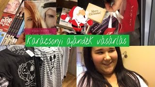 Karácsonyi ajándék vásárlás VLOG | Magyar Barbara