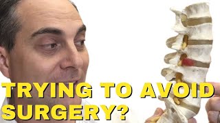 I Have 3 Herniated Lumbar Discs And Am Trying To Avoid Surgery. What Do I do? | Dr. Walter Salubro