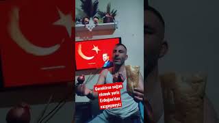 Gerekirse soğan ekmek yeriz Erdoğan'dan vazgeçmeyiz