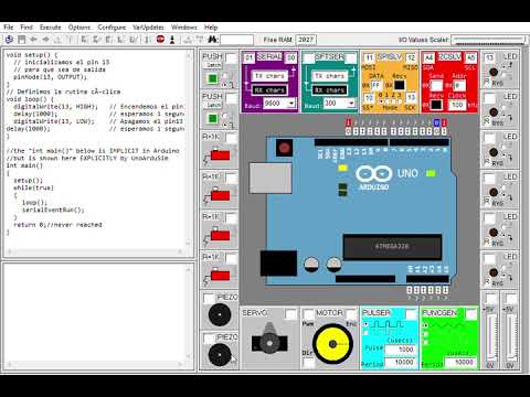 UnoArduSim - YouTube