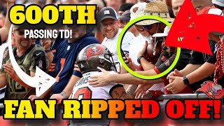 Mike Evans gives Tom Brady's 600th career TD pass to a fan - Reaction