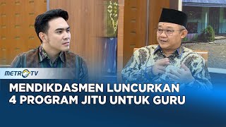 Mendikdasmen Luncurkan 4 Program Jitu untuk Guru di Indonesia #QnA