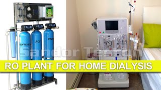 Home Dialysis video of RO Water plant for kidney patient with Reverse Osmosis technology