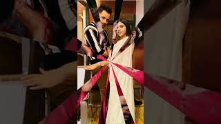millind gaba with lovely wife pria beniwal 😘🥰💖#song #viral #shortvideo #love