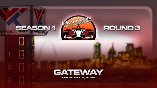 🏁 Horizon IndyCar Series 🏁 | GATEWAY | Inaug. Season Rd3 | iRacing IndyCar Broadcast