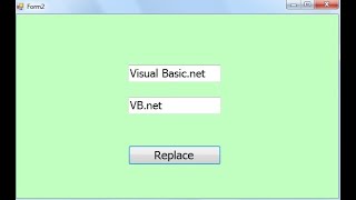 How to replace words in a textbox Visual Basic.net