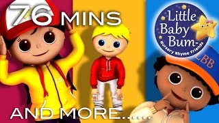 Head Shoulders Knees and Toes | 70min of LittleBabyBum - Nursery Rhymes for Babies! ABCs and 123s