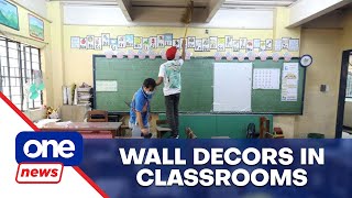 DepEd orders removal of wall decors in classrooms