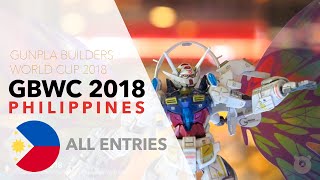 GBWC 2018 Philippines - All Entries to the local Gunpla Builders World Cup