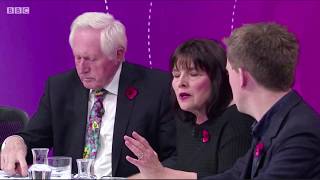BBC Question Time panel debates smacking ban