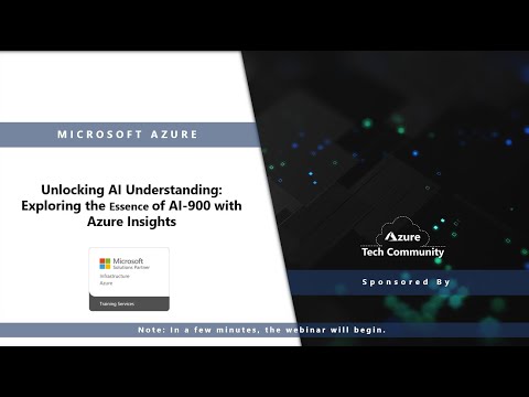 Azure AI Insights: comprensión de los principios básicos de AI-900