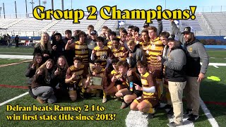 Delran 2 Ramsey 1 | Group 2 State Championship | Eamon McLaughlin saves state championship late!