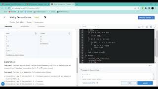 Mixing Extraordinaire Problems CodeChef