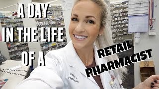 Day in the Life of a RETAIL PHARMACIST | DAY SHIFT