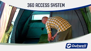 Outwell 360° access system (New feature 2020)  | Innovative Family Camping