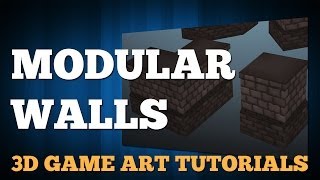 02 Modular Walls - 3D Dungeon Tutorial Series