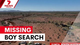Search continues for missing boy Gus Lamont | 7NEWS