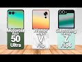 Motorola Razr 50 Ultra vs Honor Magic V Flip vs Samsung Galaxy Z Flip 6