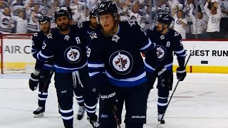 Laine launches rocket on power play as Jets extend lead in Game 1