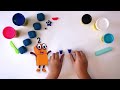 @numberblocks number five play doh