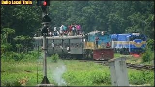 ৫২ ডাউন জামালপুর কমিউটার যখন || কমলাপুর রেলস্টেশন প্রবেশ করে || 52 Down Jamalpur Commuter Train