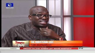 Fmr Ogun PDP Campaign DG Berates Ministerial List  07/10/15  PT2