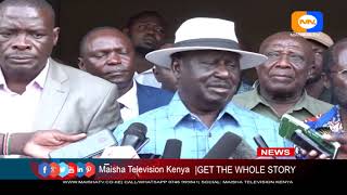 Raila Odinga's Kisumu visit: Makes political announcement for local meetings for next political move