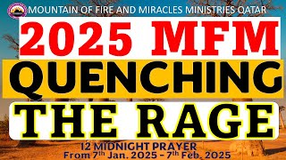 MFM QUENCHING THE RAGE PRAYERS | 23RD JANUARY 2025  DR D.K OLUKOYA