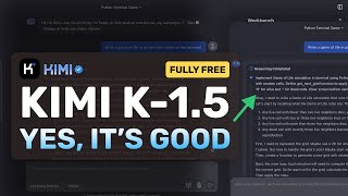 Kimi K1.5 (Looong Think) : This FULLY FREE AI Model can BEAT DEEPSEEK R1?