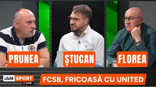 iAMsport LIVE - 31 ianuarie | FCSB, fricoasă cu United. Florin Prunea: ”Becali a avut dreptate”