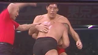 AJPW - Giant Baba vs Kintaro Oki