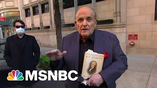 'Deep sh**': Giuliani Criminal Raid Has Trump Worried | The Beat With Ari Melber | MSNBC