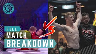 Rashid Kaitmazov vs. Cole Abate AIGA 2023 | FULL MATCH BREAKDOWN BY BJJ BLACK BELT