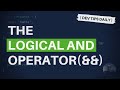 DevTips Daily: The logical and operator in JavaScript (&&)