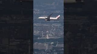 超低空飛行 住宅密集地域を急旋回 JAL B787-8