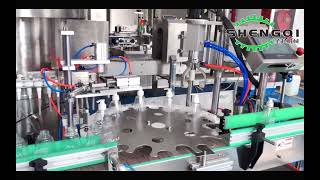 上海日化洗手液活塞泵灌装生产线Shanghai Daily chemical hand sanitizer piston pump filling line