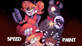 CYCLE //FNaF SPEEDPAINT//