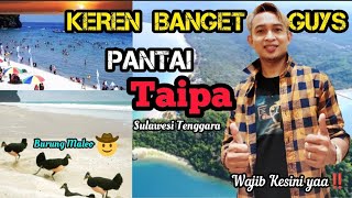 Pesona Wisata Permandian Tanjung Taipa 🔴 Konawe Utara - Sultra