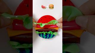 🍉+🍔DIY with Nano Tape! #Emoji mixing