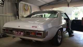 Monaro GTS First fire up in car. POST ENGINE DYNO