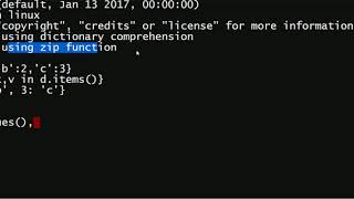 Python trick#3 : How to invert a dictionary in python