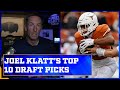 Jaxon Smith-Njigba & Bijan Robinson: Top 10 picks in the 2023 NFL Draft | Joel Klatt Show