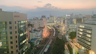 藤沢の夜景　タイムラプス