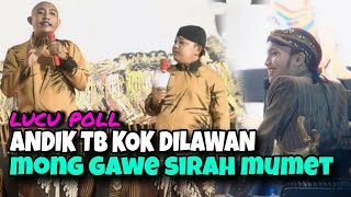 BIKIN NGAKAK! KI AKBAR \u0026 CAK SLENDRO GEMES WERUH KELAKUANE ANDIK TB