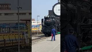 S260_【SL D51　真岡鐡道】D51 type steam locomotive No. 146.　D51形蒸気機関車146号機が元気に汽笛を鳴らしていました。