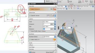 [UG NX 9.0] 13강 돌출과 라운딩.