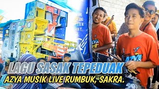 Lagu sasak tepeduak azya musik live rumbuk