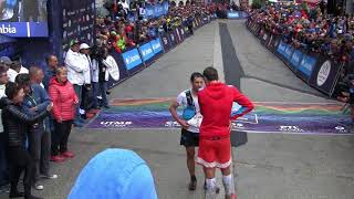 Kilian Jornet's 2017 UTMB Finish